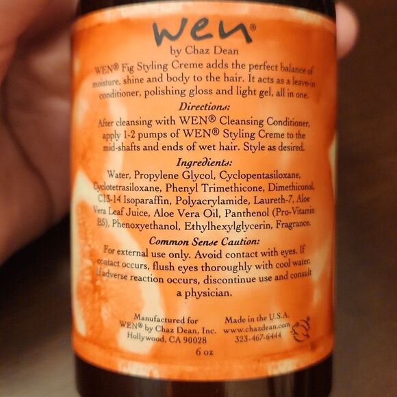 Wen Styling Creme in Fig 6oz NEW! - Picture 4 of 4